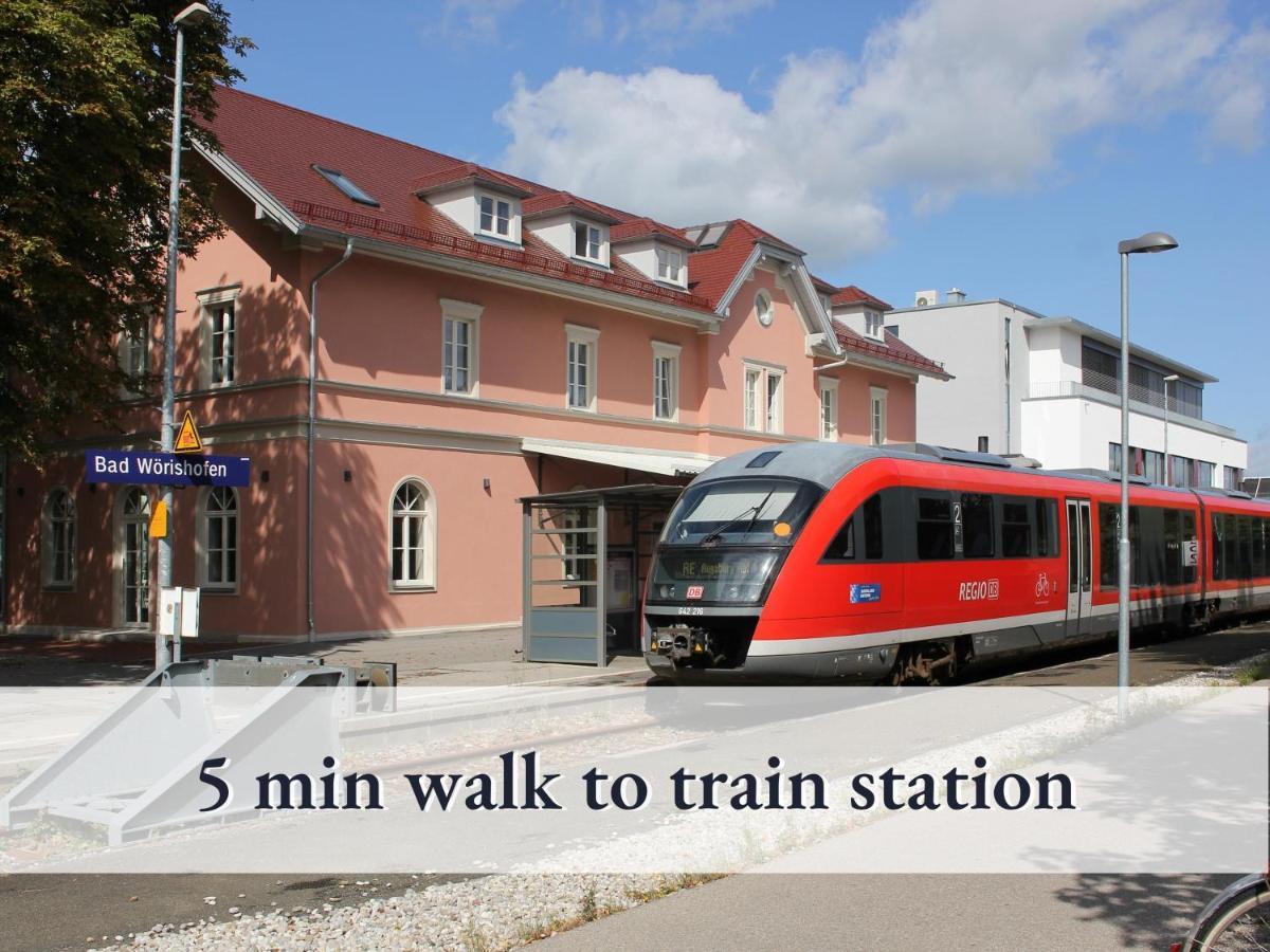 Sehr Gemuetliche Ferienwohnung In Bester Lage Mit Grossem Sonnenbalkon L Innenstadtnaehe L 1 Minute Zum Bahnhof L Kueche L Tv L Free-Wlan L Willkommen Im Hallo!-Apartment 8 바트보리쇼펜 외부 사진